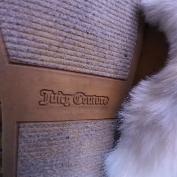 Juicy Couture kaori faux fur boots size 7.5 brown - Picture 7 of 8